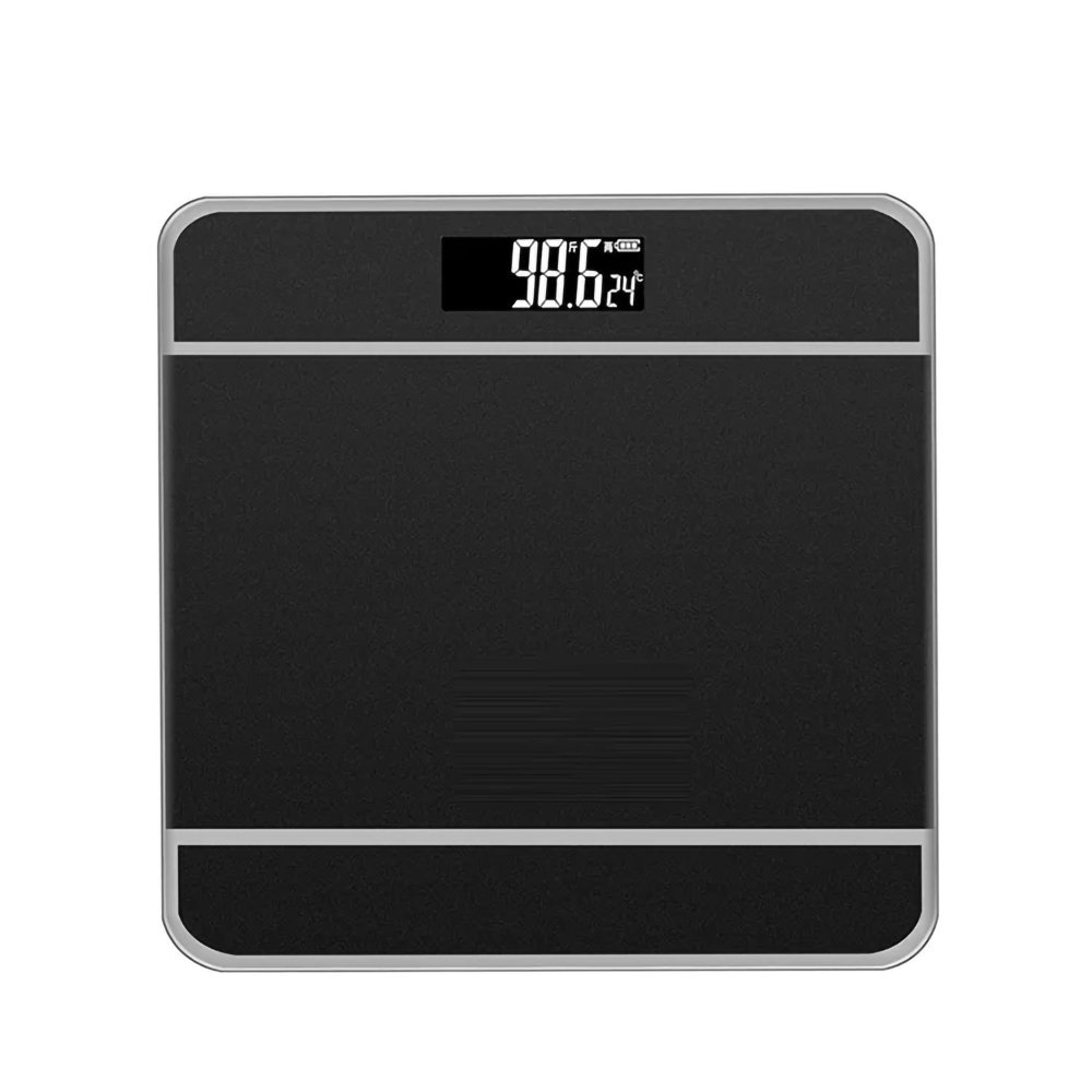 03 Balança Digital Banheiro 180Kg Vidro Temperado Lcd Academia Fitness - Imagem 9