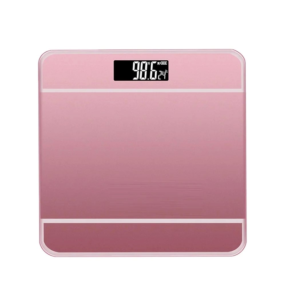 08 Balança Digital Banheiro 180Kg Vidro Temperado Lcd Academia Fitness - Imagem 4