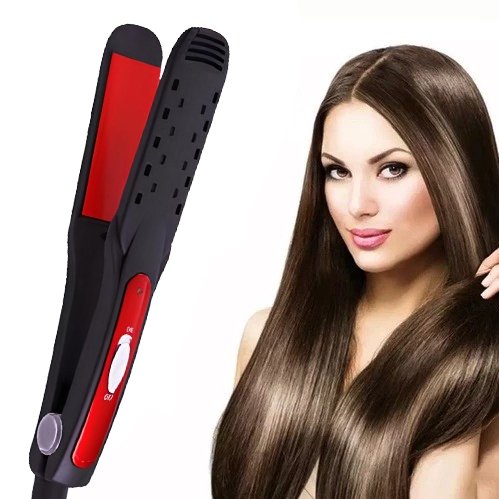 br-11134207-7r98o-m5lfizzflqyac3 Prancha Chapinha Cerâmica Profissional 200ºC Progressiva de Cabelo 110V