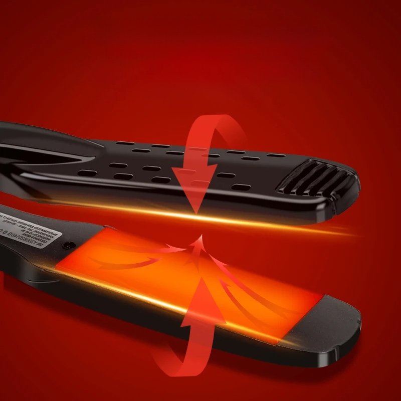 br-11134207-7r98o-m5lfizzfok366e Prancha Chapinha Cerâmica Profissional 200ºC Progressiva de Cabelo 110V - Imagem 3