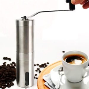 Moedor de Café Inox com Ajuste de Granulometria Triturador de Grãos Gourmet